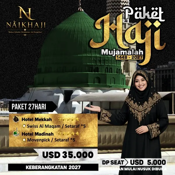 Paket Haji Mujamallah Berangkat 2028 Bintang 5